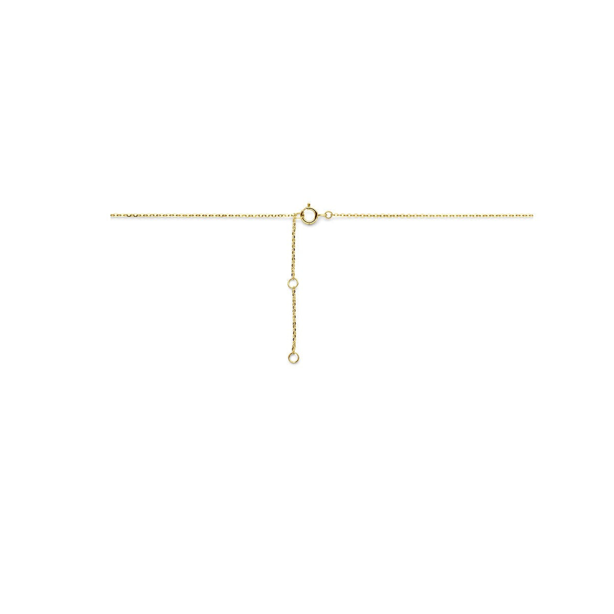 Goldkette mit Herz – 14k Ankercollier