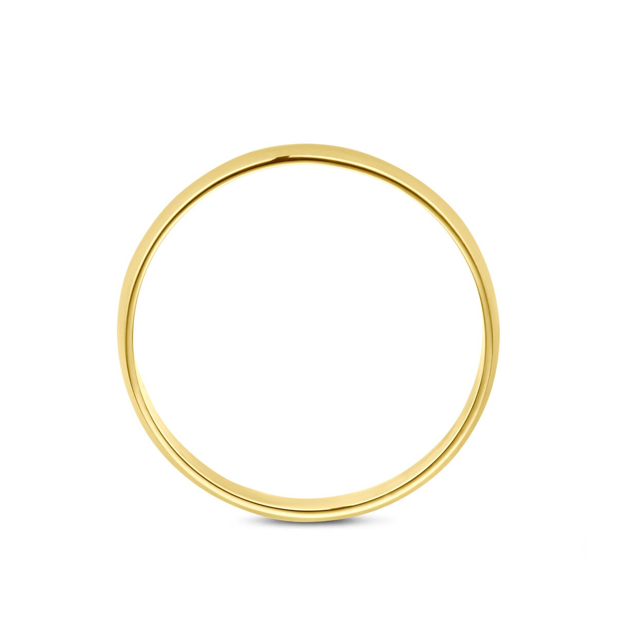 14 Karat Gelbgoldring 3mm
