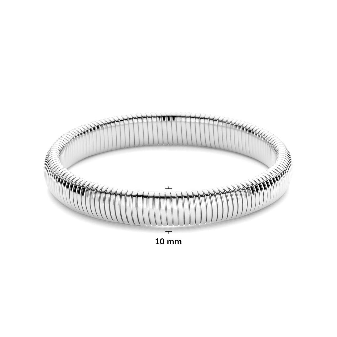 Stalen dames armband tubogas design