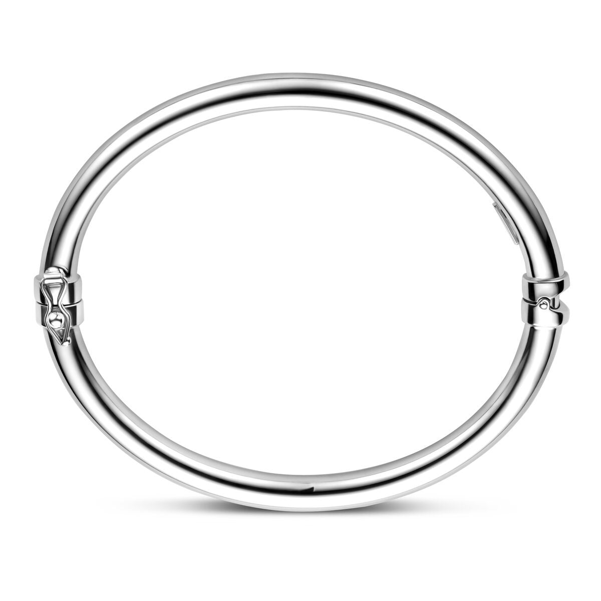 Rhodinierter Silberarmreif für Damen