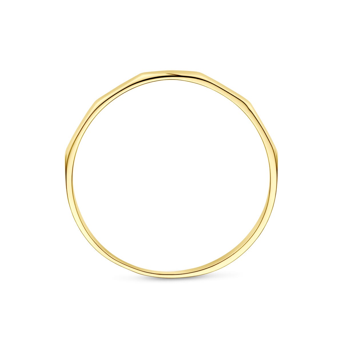 14K Gelbgold Beisteckring – 1,5 mm breit