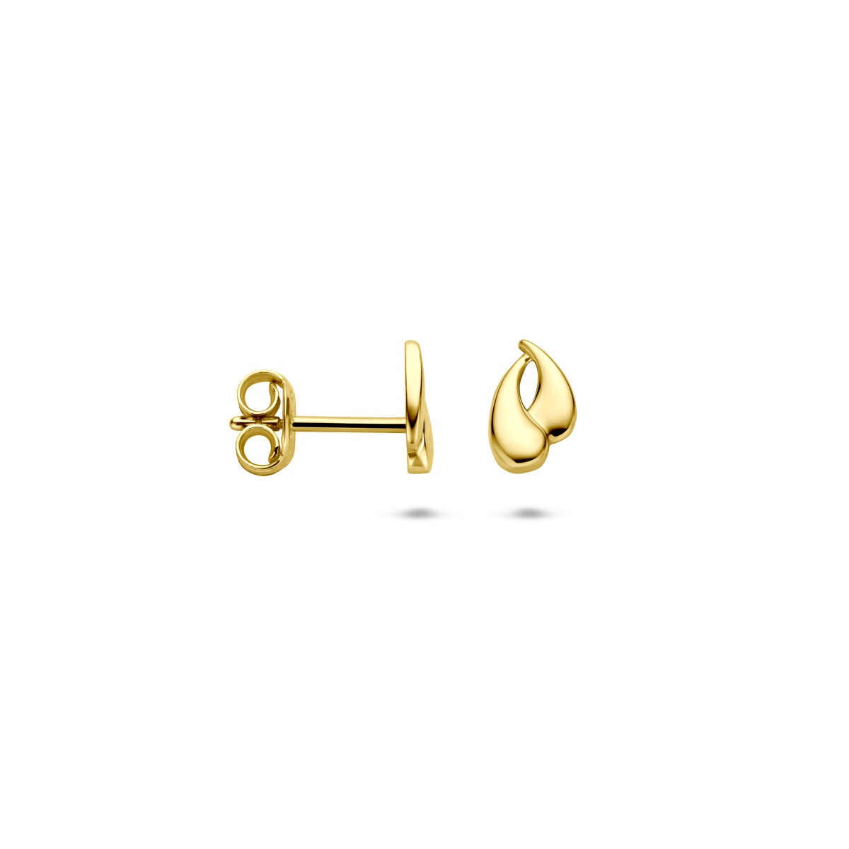 14 Karat Gelbgold Ohrstecker – 7,5 mm