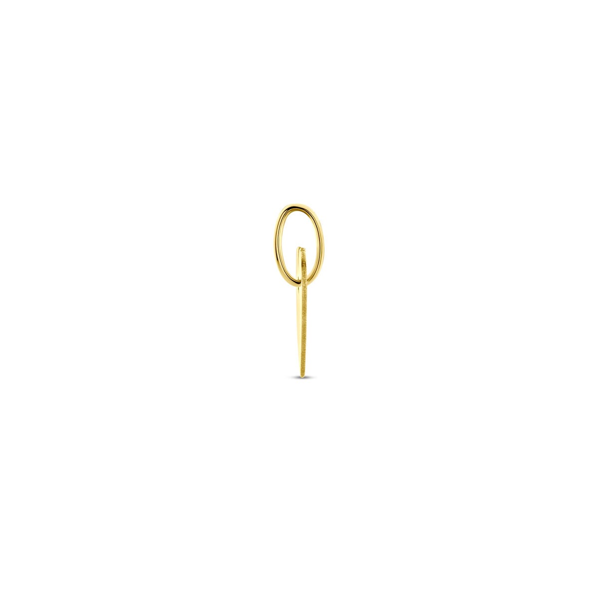 9 Karat Gelbgold Gravur-Anhänger Herzförmig – 13 mm