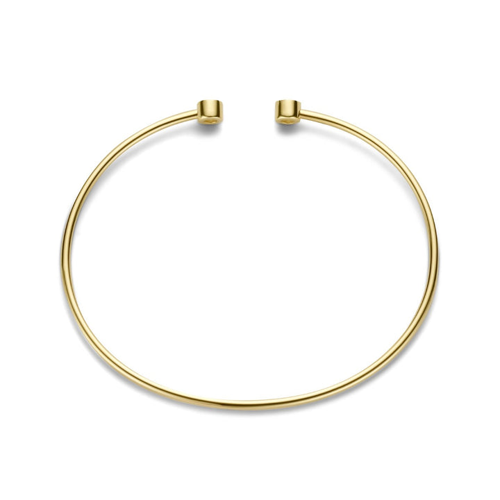 Spannungsarmband Diamant 0,19 ct H SI 14 K Gelbgold
