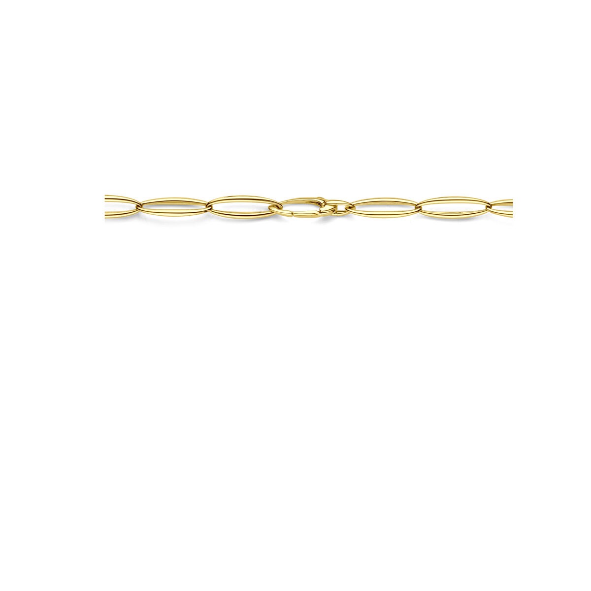 14k Gelbgold Damen Collier 9,5 mm 45 cm