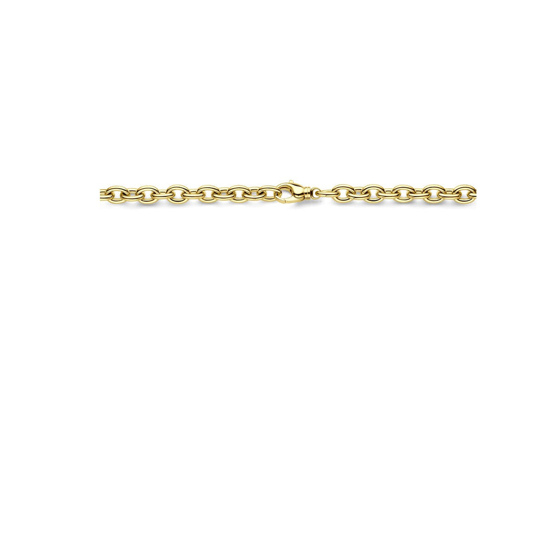 Gouden Collier 14k Anker Schakel – Dames