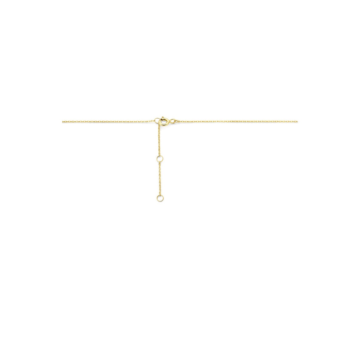 14K Gelbgold Collier für Damen mit Schleife