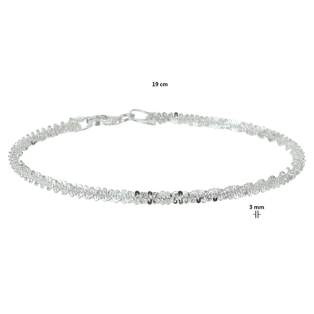 925 zilveren fantasie armband dames
