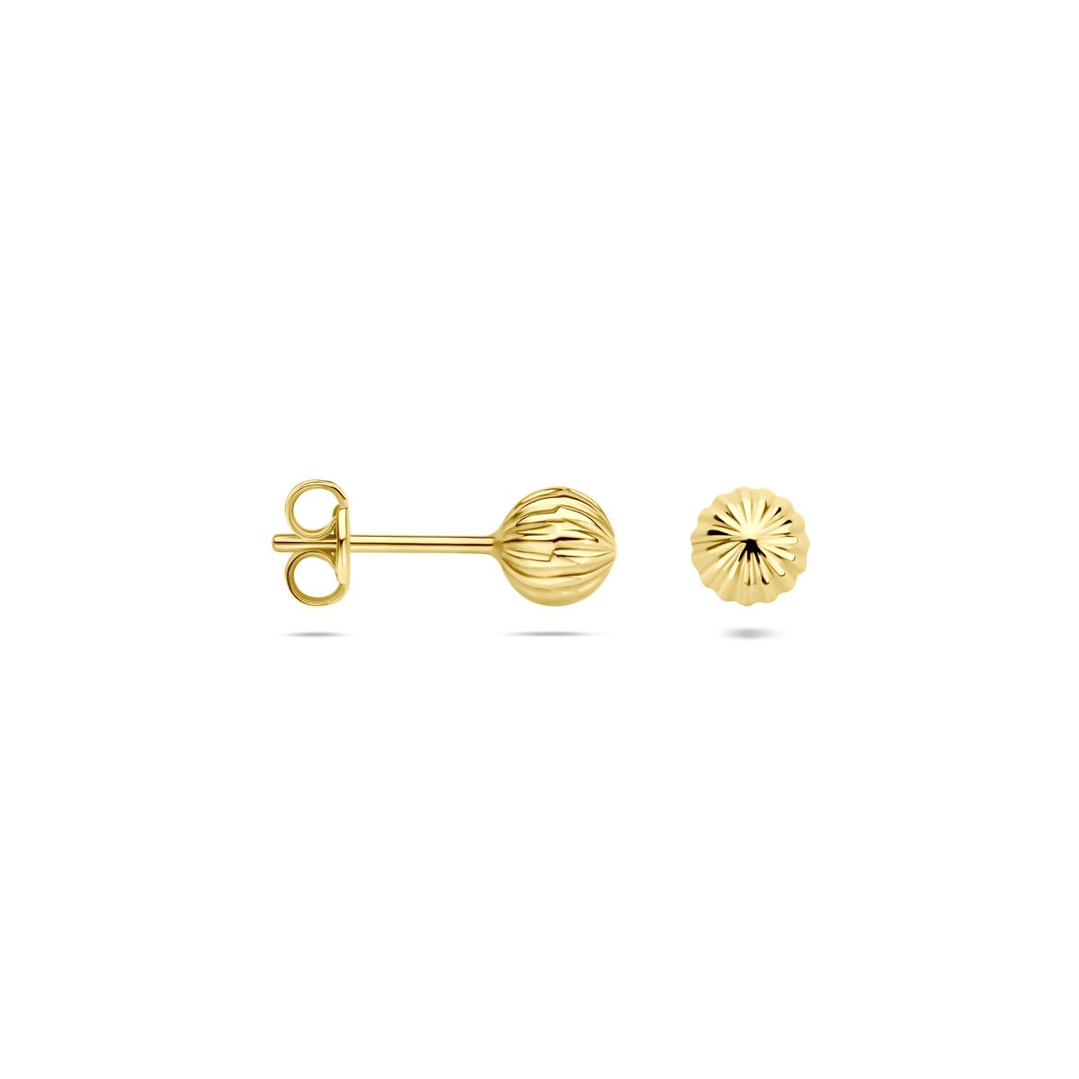 14k Gelbgold Ohrstecker Kugel 5mm