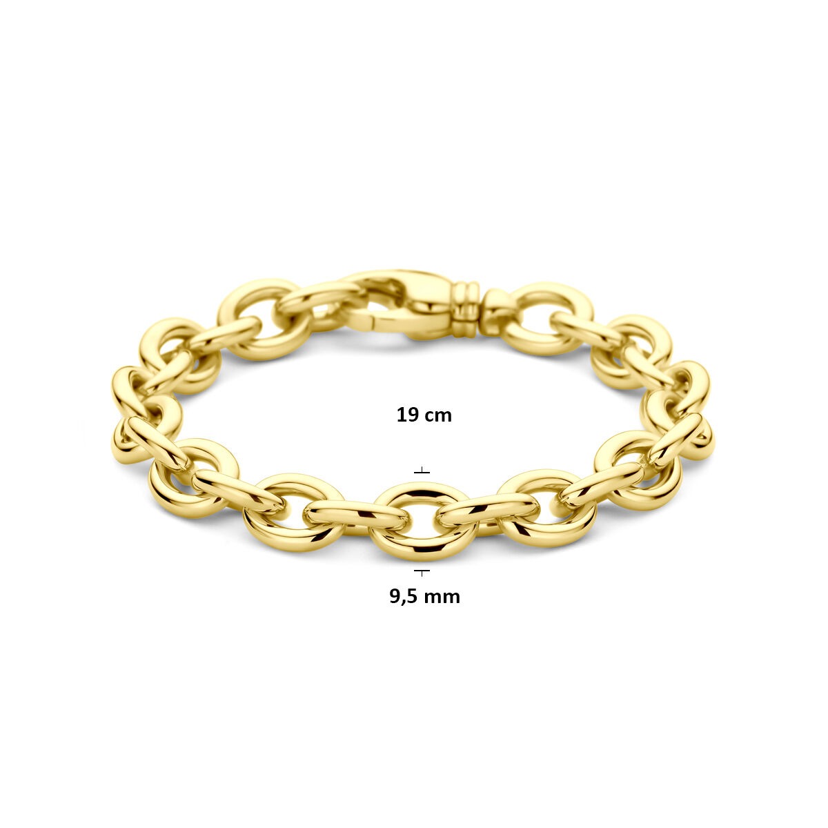 Goldarmband Ankerglieder 14k – Damen