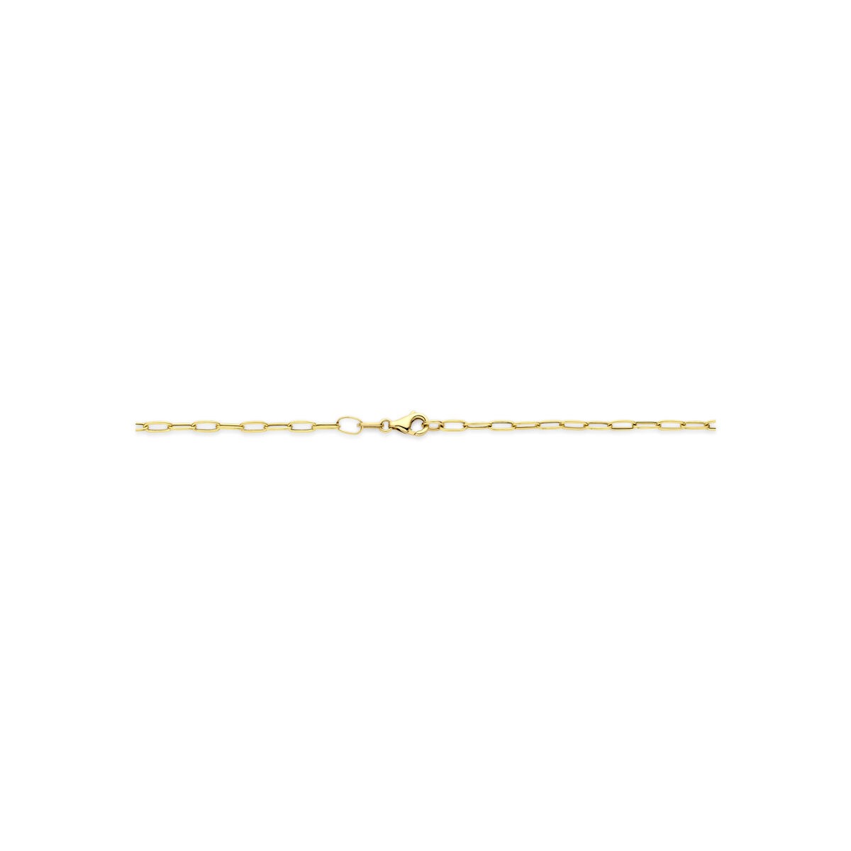 14 Karat Gelbgold Collier mit Ankergliedern