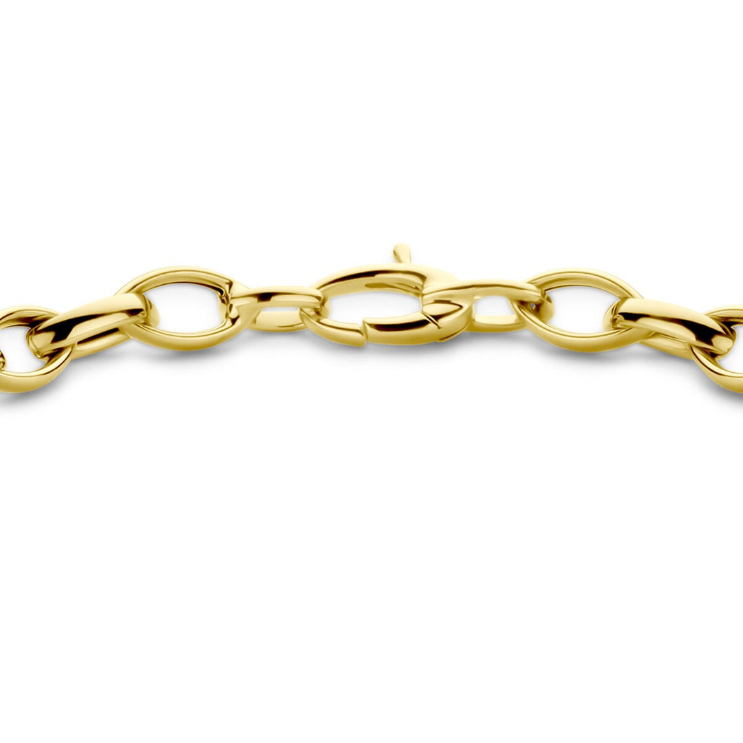 Gouden Collier 14k Schakel – 6 mm
