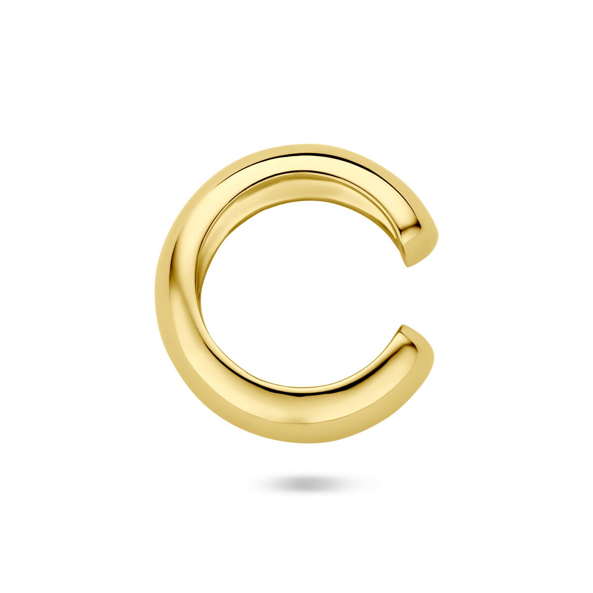 Vergoldete Earcuff aus Silber