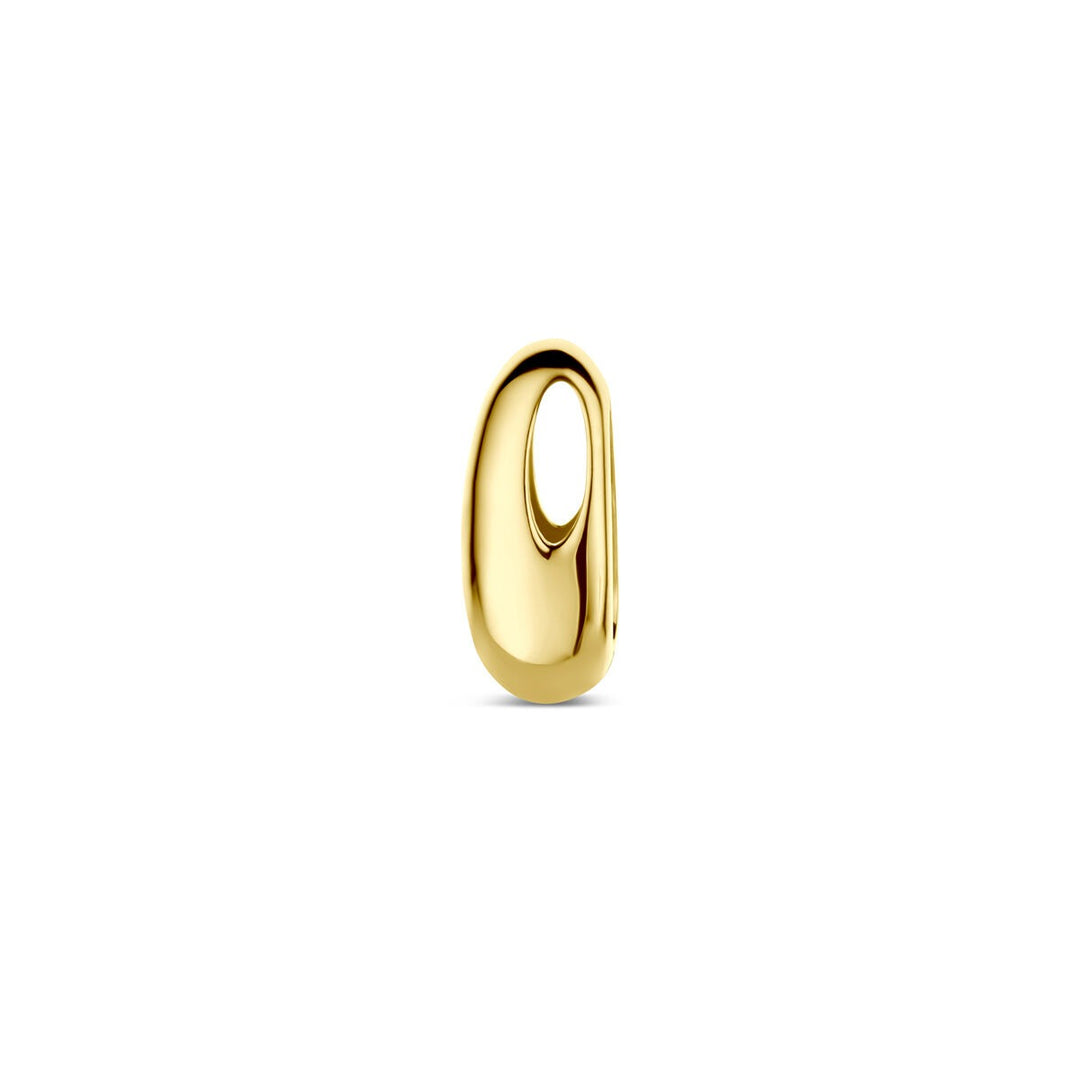 14k Geelgouden hanger – 13 x 5 mm