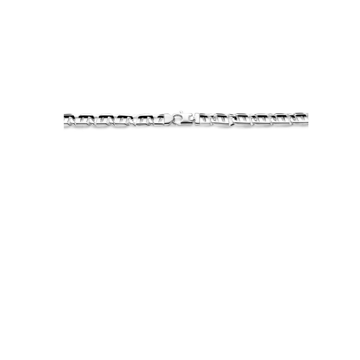 Herrenhalskette aus Silber – Ankerkette 7 mm