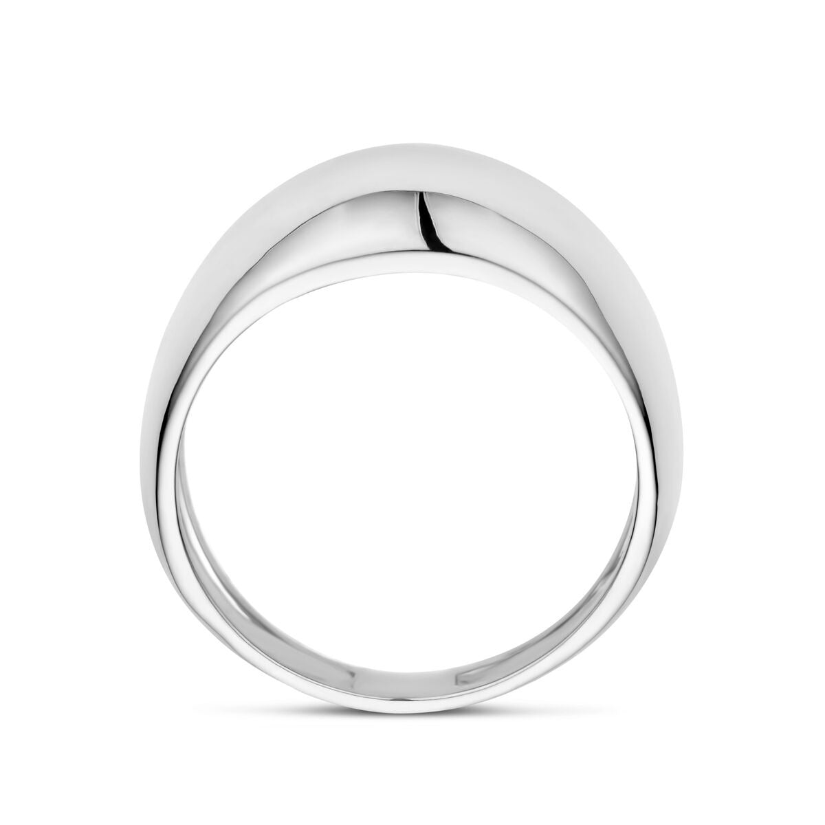 925er Damenring aus Silber – 10 mm breit