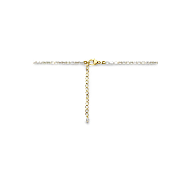 Halskette Perlen 2,8 mm 40 + 5 cm 14K Gelbgold