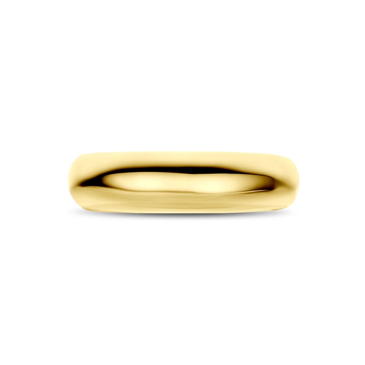 14 Karat Gelbgold Damenring 5,5mm breit