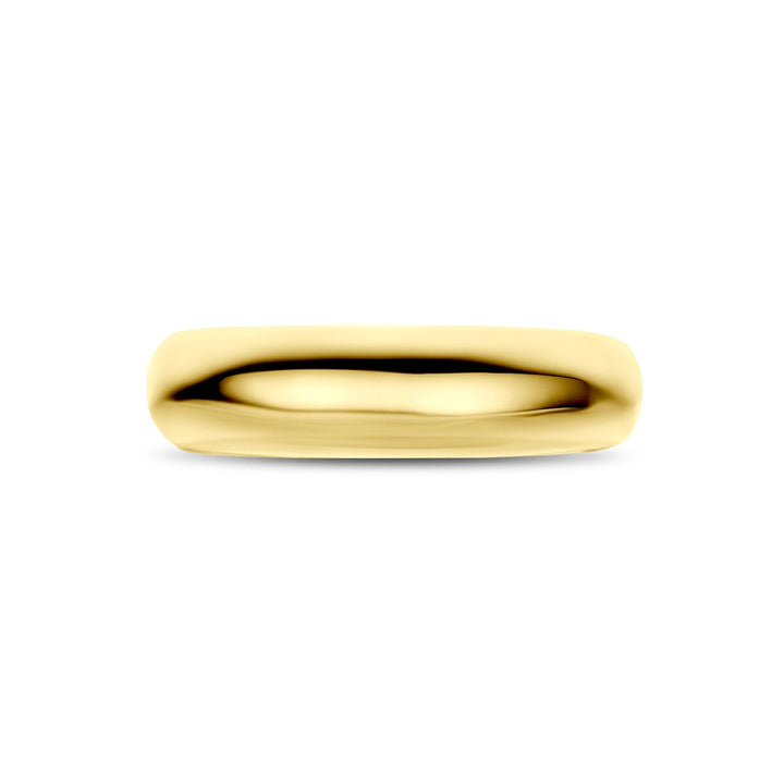 14k geelgouden dames ring 5.5mm breed