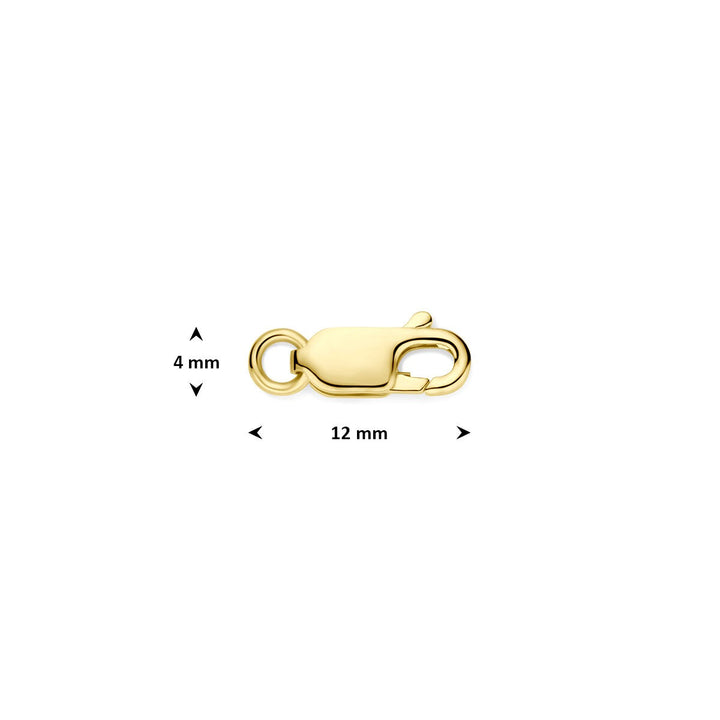 9k Geelgouden karabijnslot