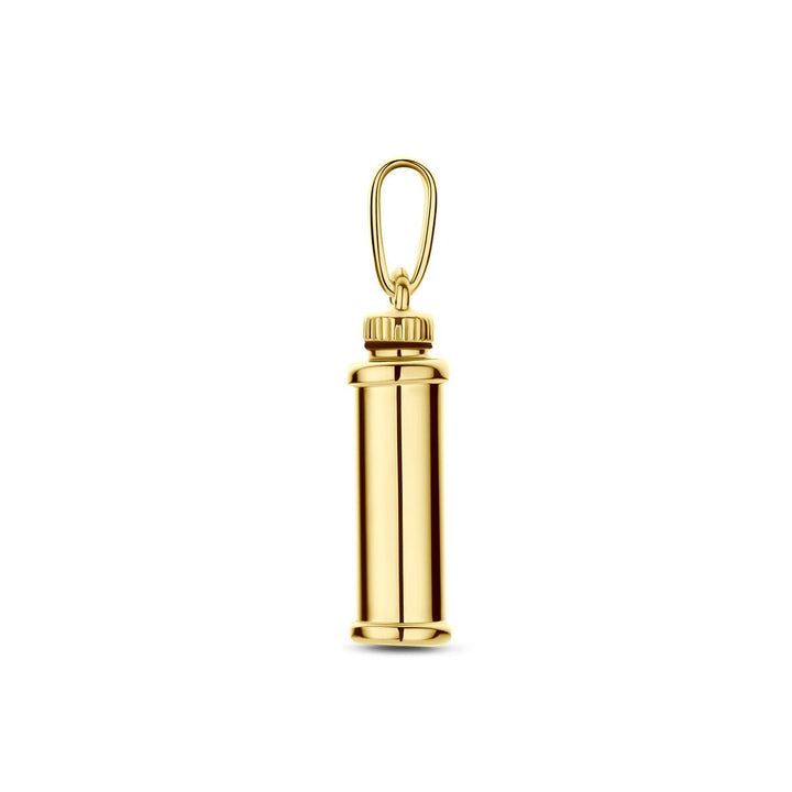 9k Geelgouden urnhanger poli