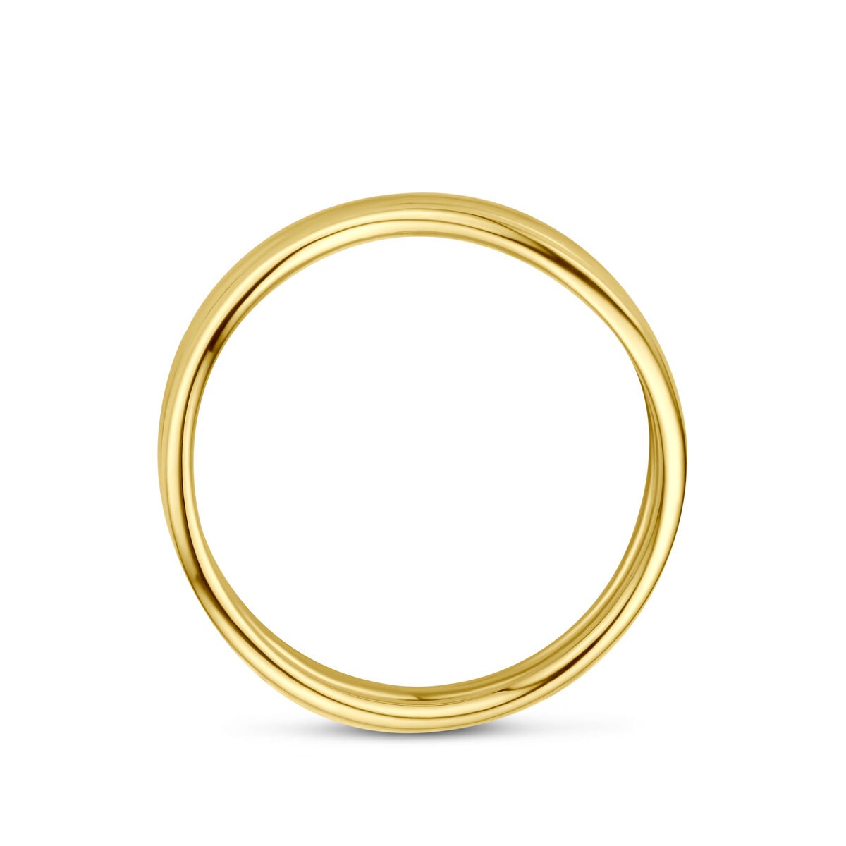 14k Gelbgoldring 8,5 mm Damen