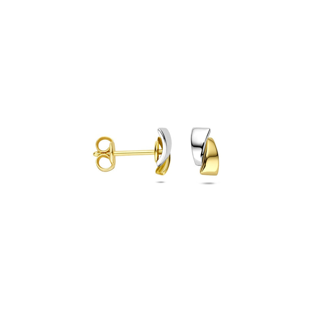 9k bicolor oorknoppen