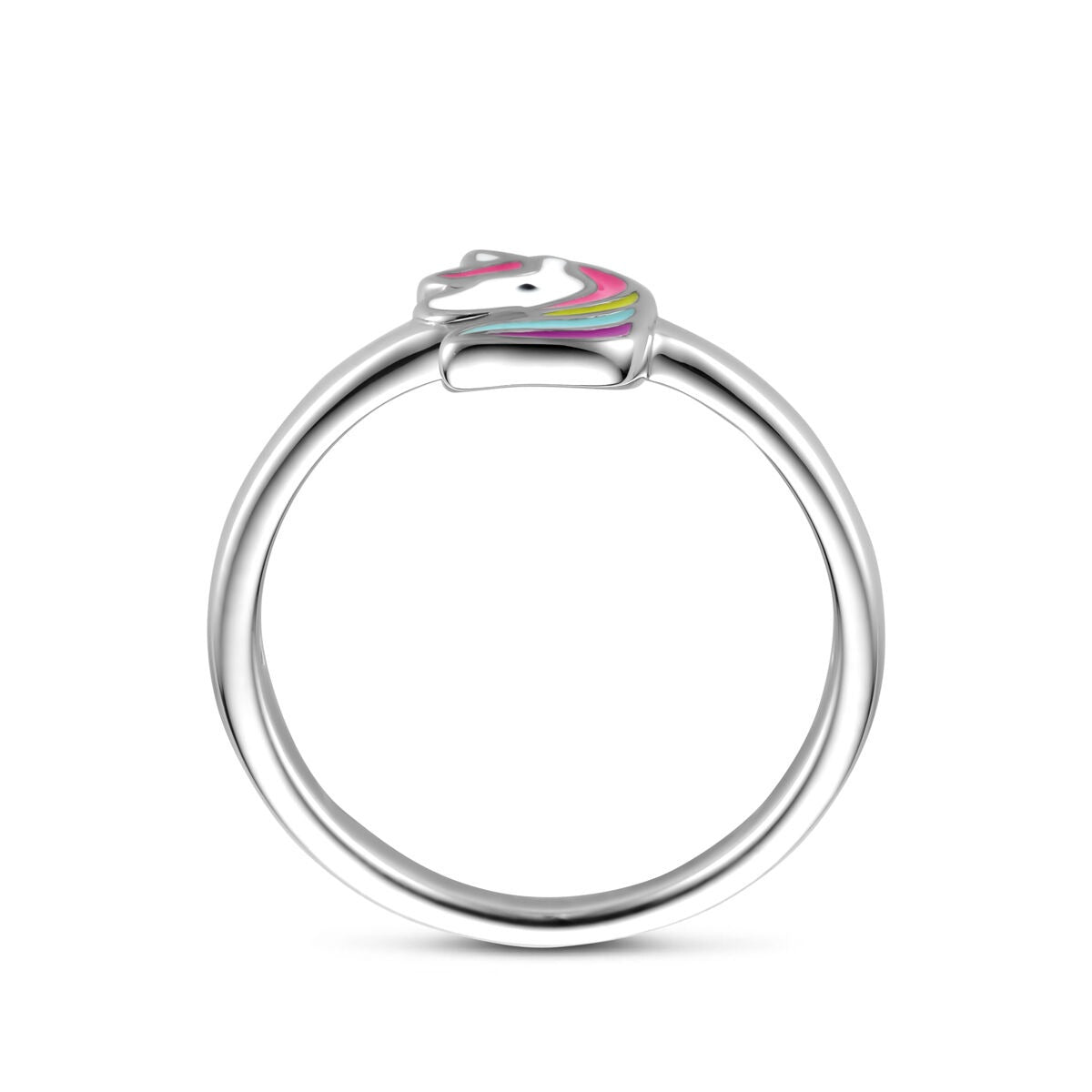 Kinderring Silber mit Einhorn
