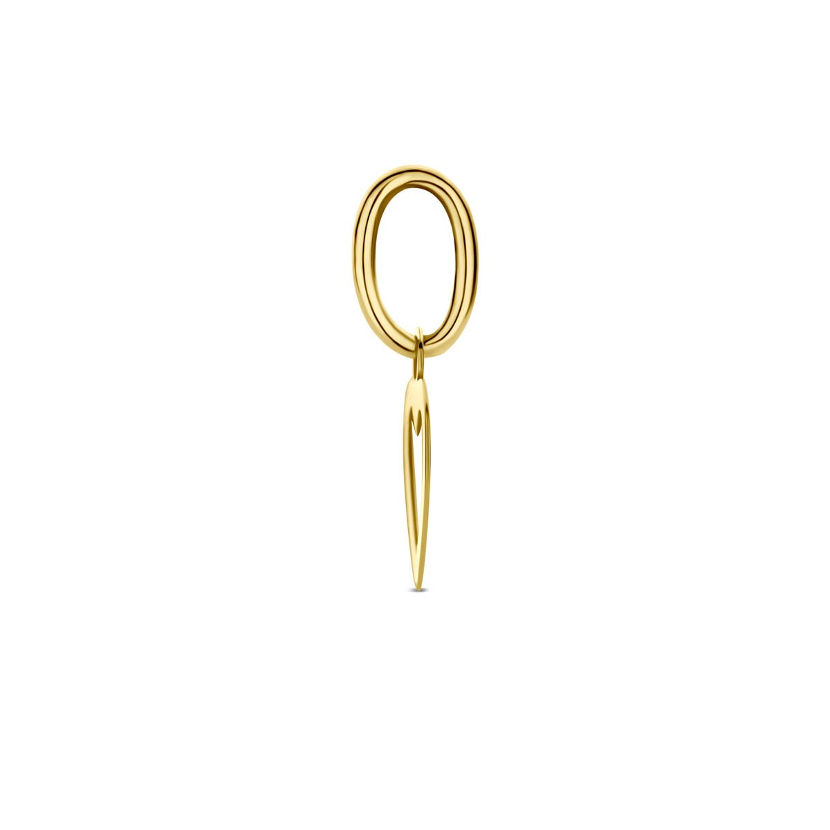 14k Gelbgold Herz-Anhänger