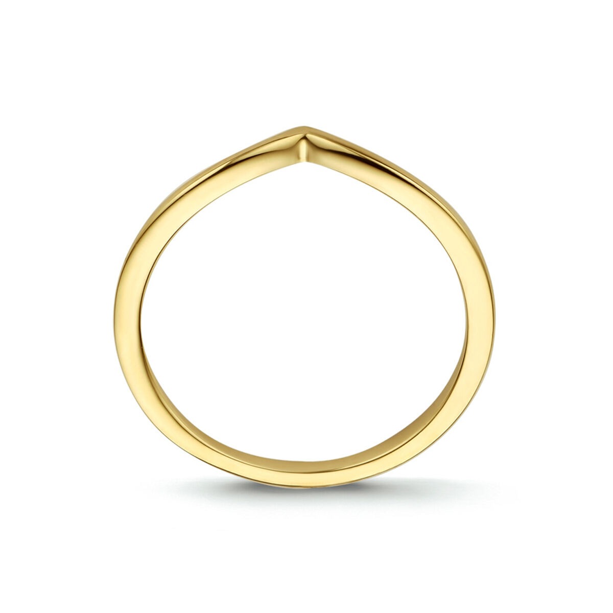9 Karat Gelbgoldring 4mm
