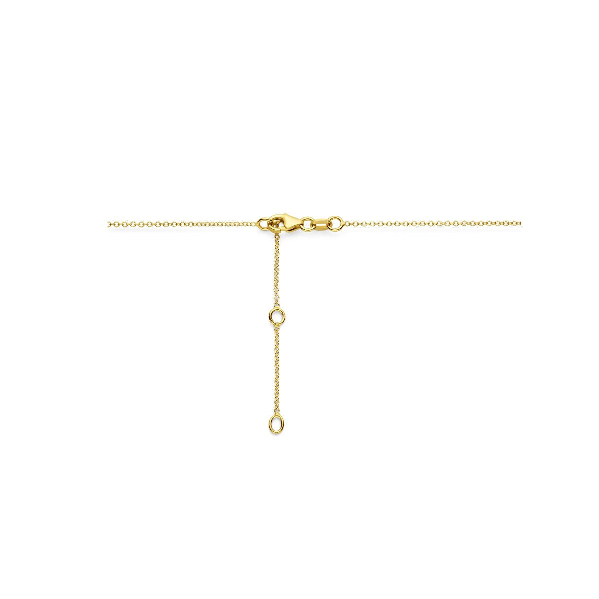 14K Gelbgold Collier mit elegantem Anhänger
