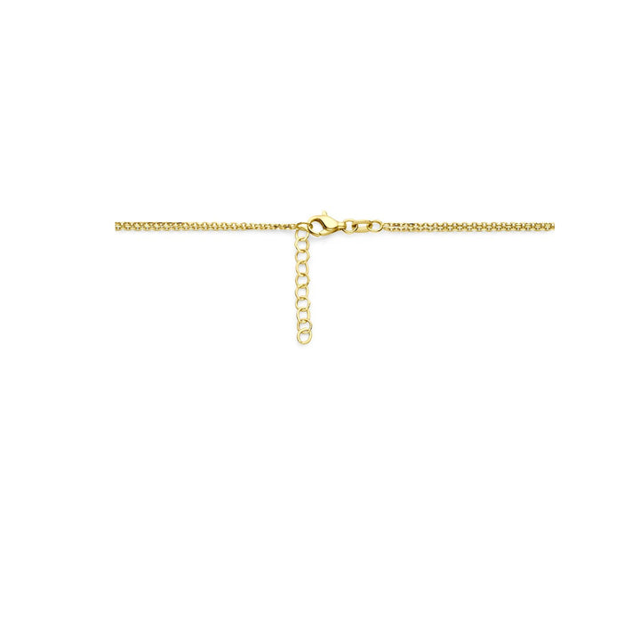 Halskette 41 + 3 cm 14K Gelbgold