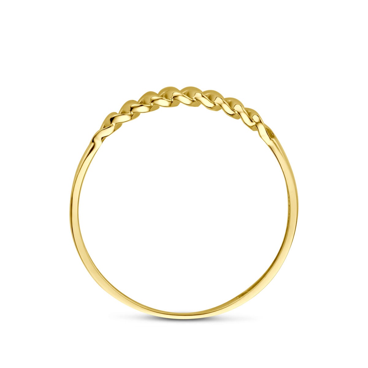 14K Gelbgoldring 4,5mm