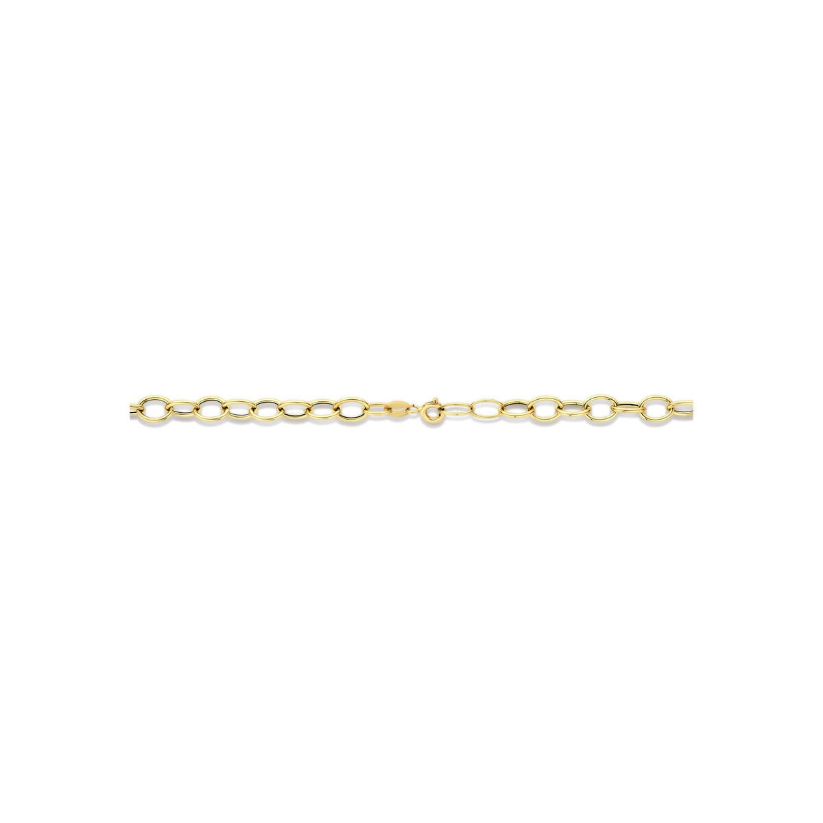 14k Gelbgold Ankergliederkette
