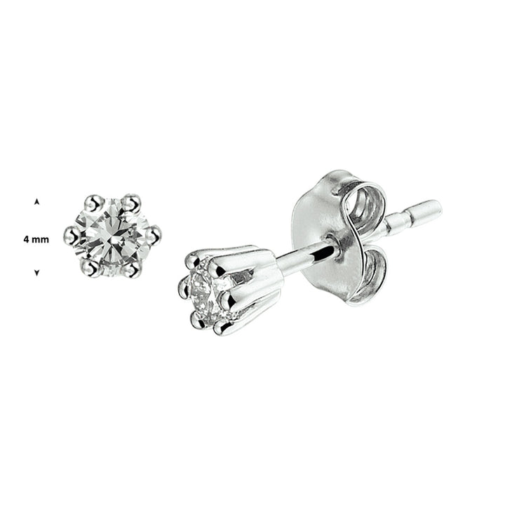 Ohrstecker Diamant 0,20 ct (2x0,10 ct) H SI 14K Weißgold