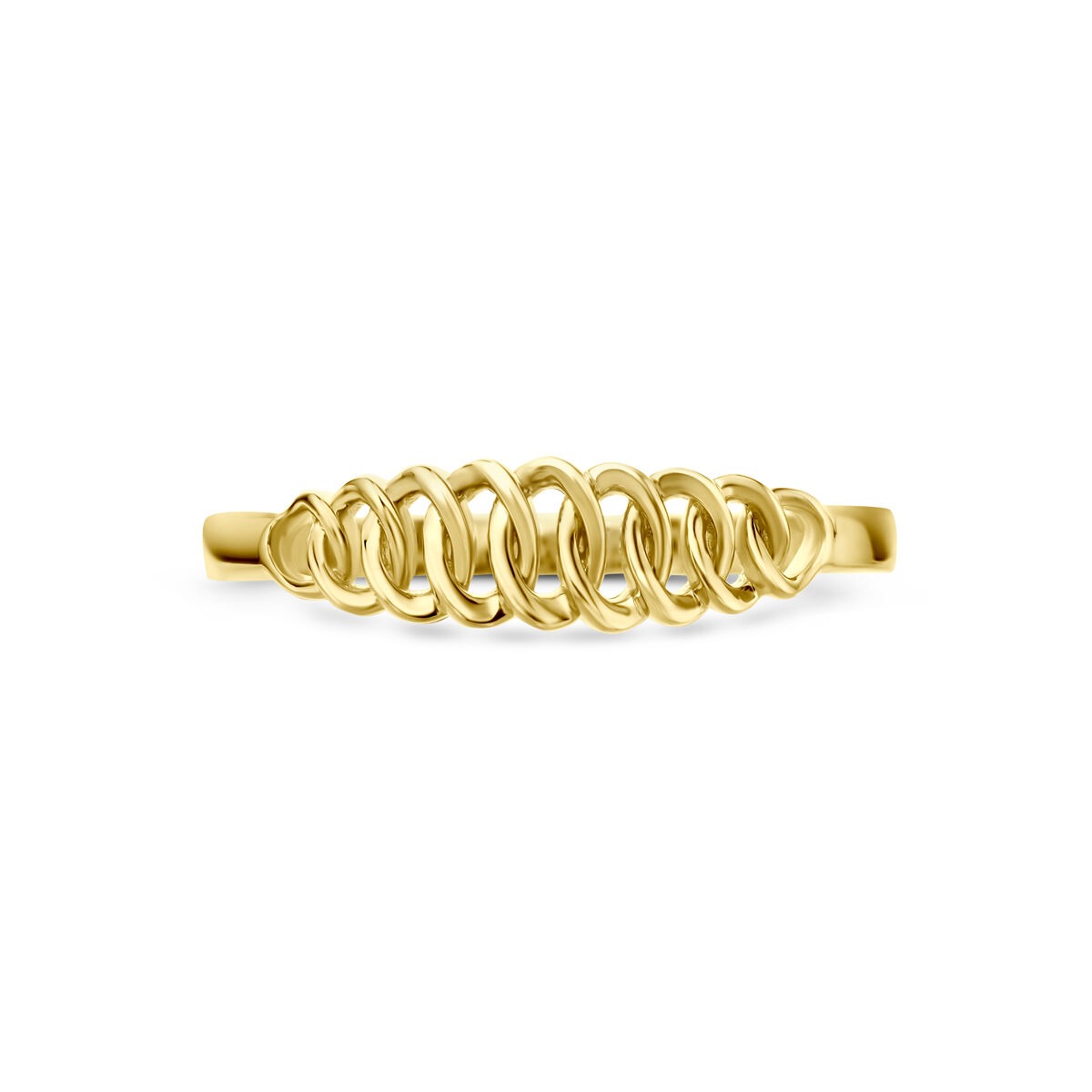 14K Gelbgoldring 4,5mm