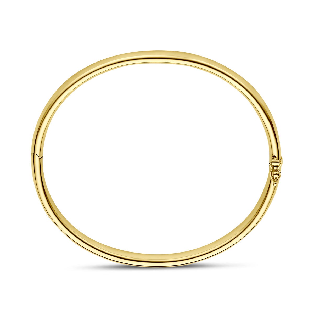 14k Gelbgold Silgold Armreif