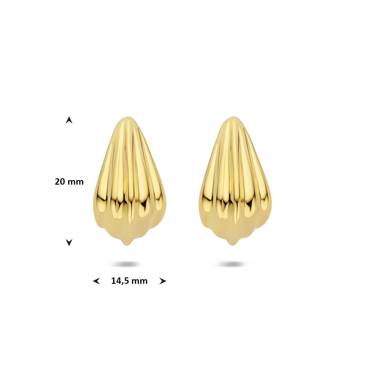 Vergoldete Sterlingsilberohrstecker – edler Goldtouch