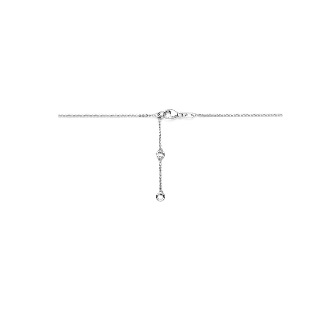 Zilveren kruis ketting – gerhodineerd
