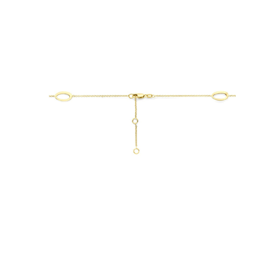 Halskette Ovale 41 – 43 – 45 cm 14K Gelbgold