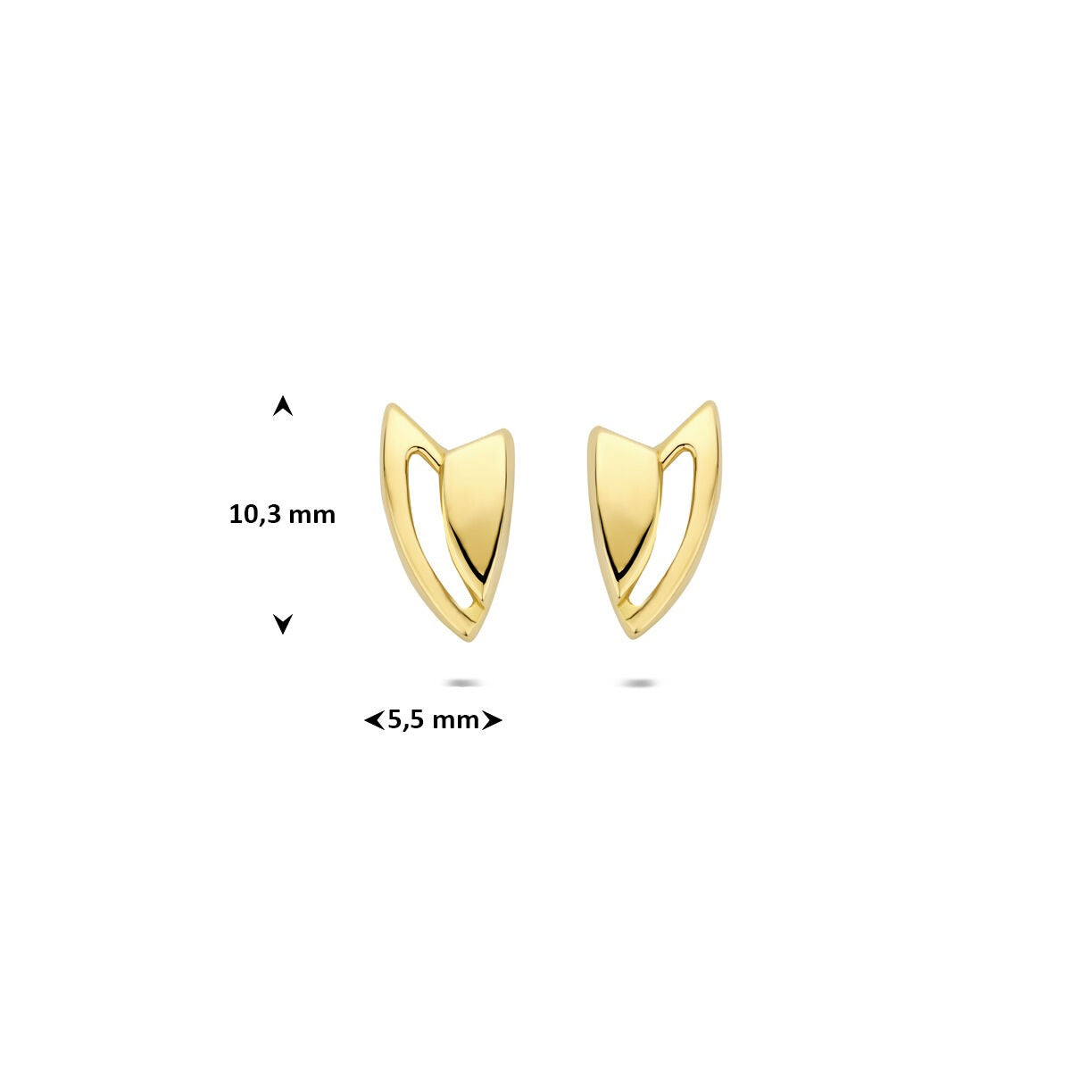 9 Karat Goldohrstecker