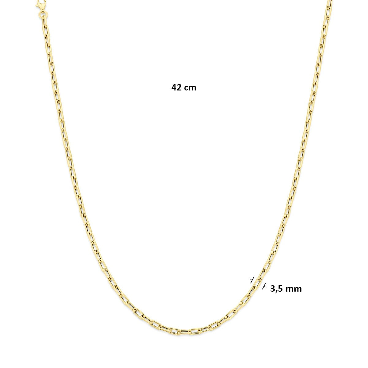 14k Gold Ankerkette