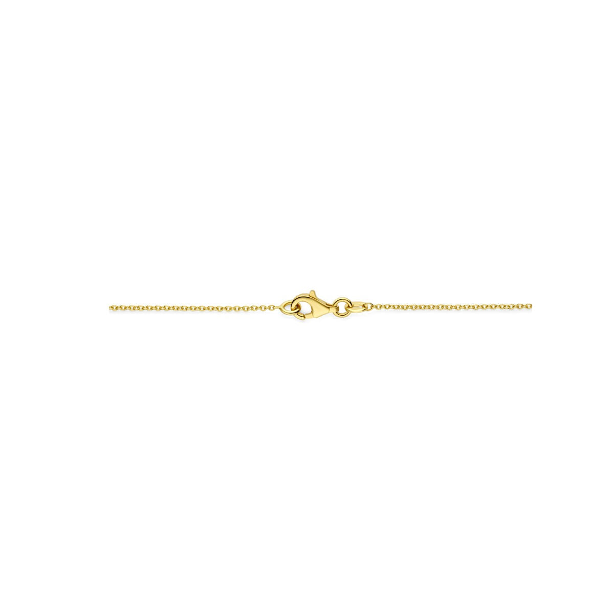 Goldkette ohne Anhänger – 14 Karat Gelbgold