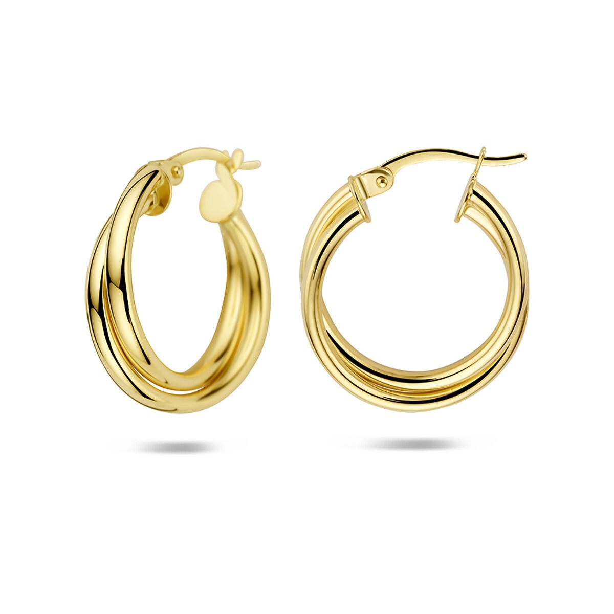 14k Gelbgold Ohrringe Damen