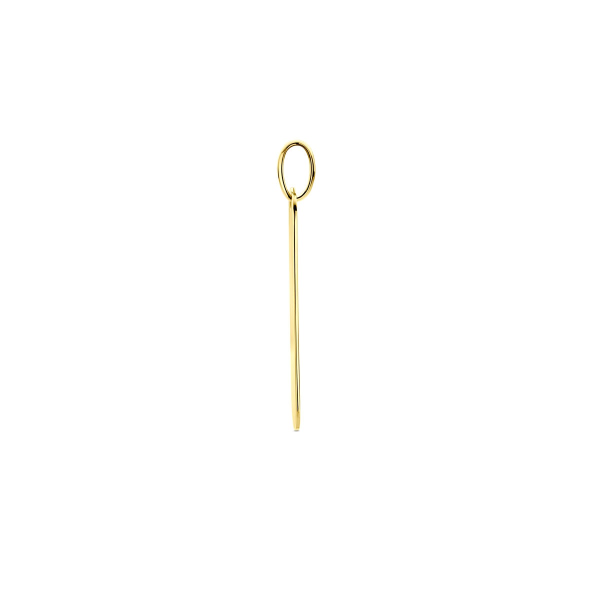Goldener Gravuranhänger – 14k