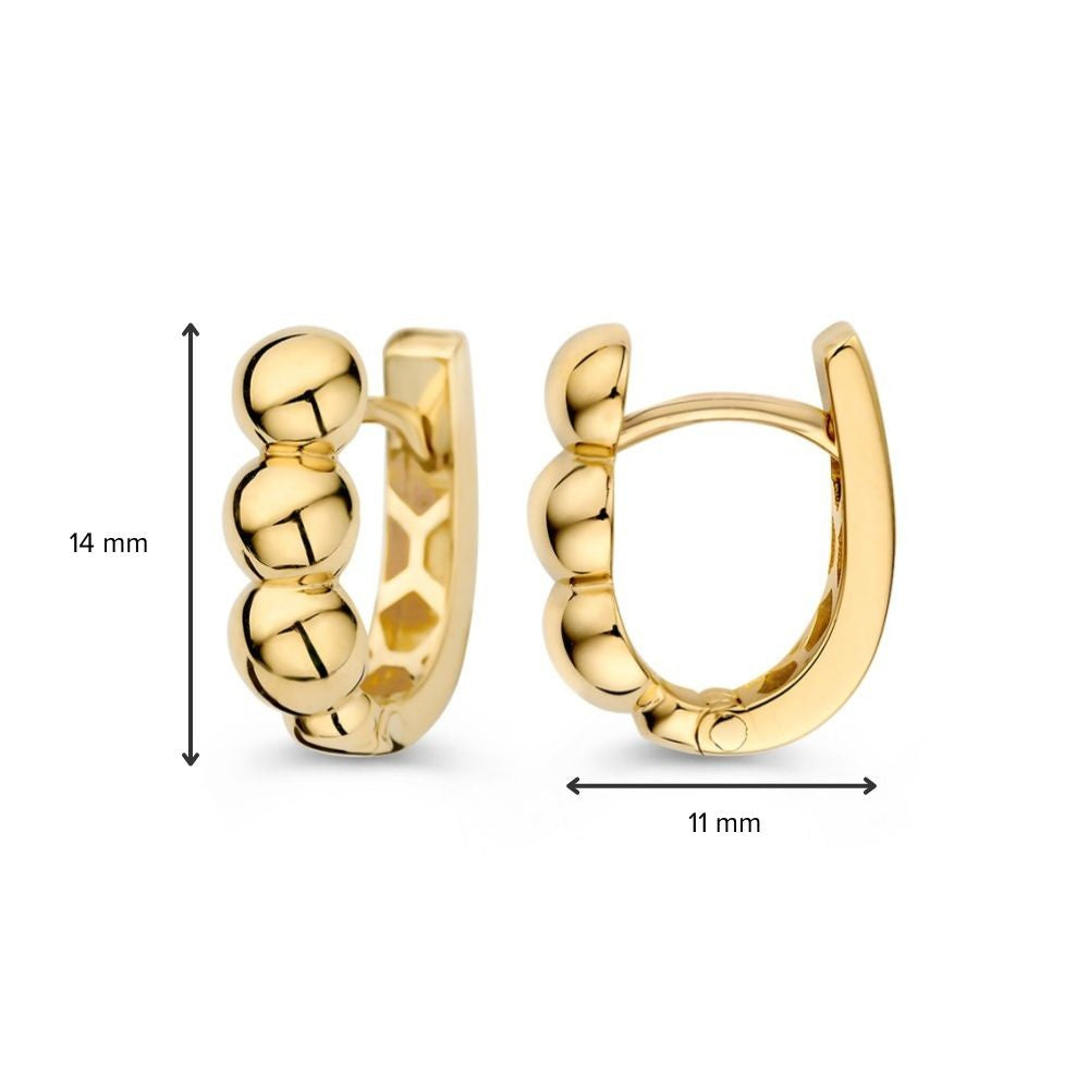 Ohrringe Gelbgold
