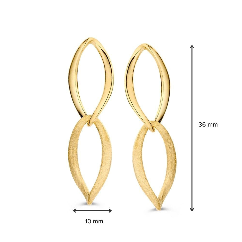 Gelbgold-Ohrstecker