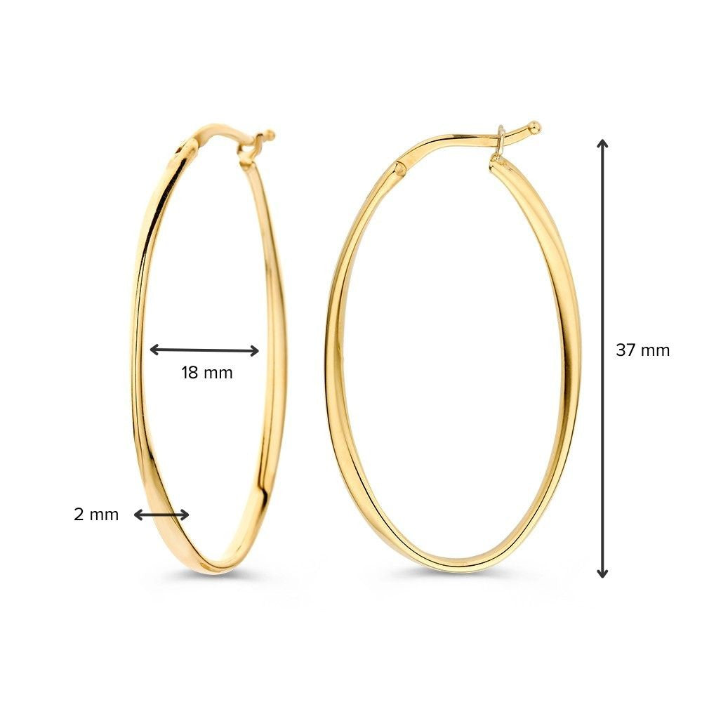 Ohrstecker Gelbgold