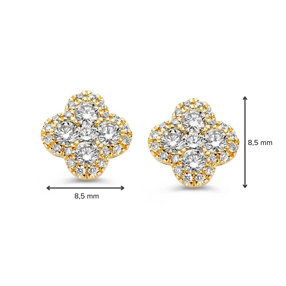 Gelbgoldring mit 0,70 Karat Diamant – Eleganter 14 Karat Goldring für Damen