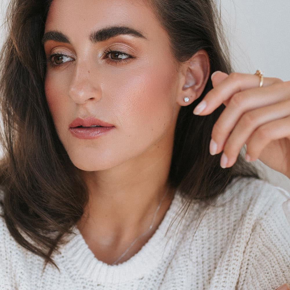 Ohrstecker Olivia 0,50 Karat Gelbgold
